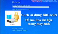 How to use Bitlocker to encrypt data in computers