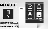 How to use MixNote to create security notes on Android