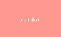How to use multi.link to create a personal website sharing page