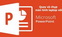 How to use PowerPoint to shoot and capture laptop screen