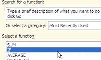 How to use the IF function in Excel