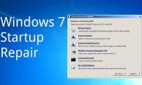 How to use the Startup Repair tool to fix problems in Windows 7