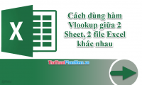 How to use Vlookup function between 2 sheets, 2 different Excel files