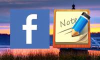 How to write notes on Facebook