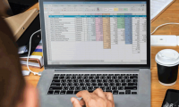 How to write the above index, below index in Excel