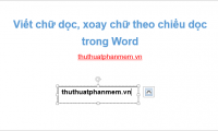 How to write vertically, rotate text vertically in Word