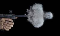 If shot, did you hear the first explosion or hit the previous bullet?