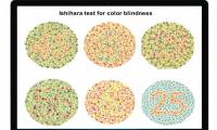 If you can't see the number in the picture you may be color blind, turn on this mode of Windows 10
