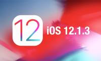 Included iOS 12.1.3 with some improvements and bug fixes for iPhone and iPad