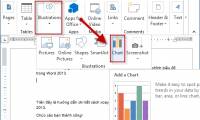 Insert and edit charts in Word