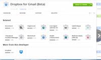 Insert Dropbox data directly into Gmail
