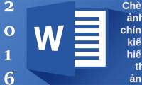 Insert images into Word 2016 and align images in Word 2016
