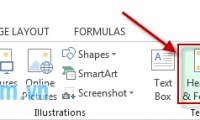 Insert images, logos, text in Excel 2010, 2013, 2016