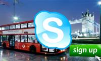 Instructions for creating a Skype account