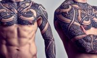 Instructions for creating tattoos on people in Adobe Photoshop