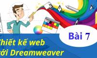 Instructions for creating websites with Dreamweaver CC part 7