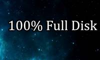 Instructions for fixing 100% Full Disk error on Windows 10
