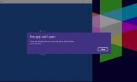 Instructions for fixing 'This app can't open' error on Windows 10