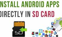 Instructions for installing Android apps on SD card