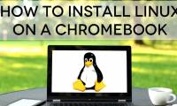 Instructions for installing Linux operating system on Chromebook
