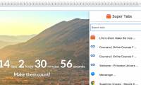 Instructions for organizing hundreds of open tabs in Chrome follow a separate column for quick access and management