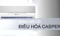 Instructions for reading code of air conditioner, Casper air conditioner for quickest repair