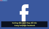 Instructions on how to change the name of the Fanpage Facebook page