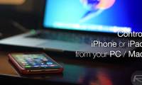 Instructions on how to control iPhone, iPad remotely with a computer or Macbook