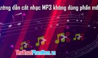 Instructions on How to Cut MP3 Without Software