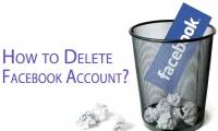 Instructions on how to delete a Facebook account permanently