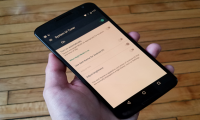 Instructions on how to enable Night Mode on Android Nougat