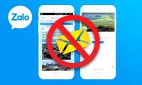 Instructions on how to not receive messages from strangers on Zalo