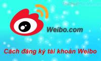 Instructions on how to register for a Weibo account