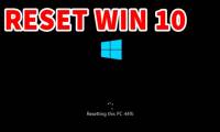 Instructions on how to reset Windows 10 extremely fast and simple