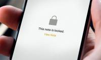 Instructions on how to set Notes notes password on iPhone