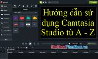 Instructions on how to use Camtasia Studio from AZ