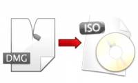 Instructions to change DMG file to ISO file