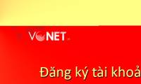 Instructions to create an account, register a VCNet account