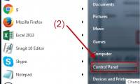 Instructions to create, change, delete Windows 7 login password