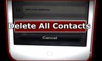 Instructions to delete multiple phone numbers in iPhone contacts at the same time