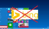 Instructions to disable (turn off) Bing on Windows 10 Start Menu