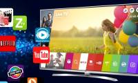 Instructions to download applications on Smart TV LG 2017
