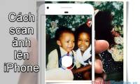 Instructions to scan photos on iPhone