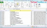 Instructions to set a password for the Excel file