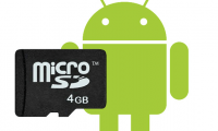 Instructions to transfer applications from memory to SD memory card on Android device