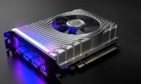Intel's first discrete GPU with shock-absorbing heatsink, full-color RGB LED