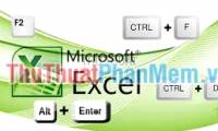Invaluable keyboard shortcuts in Excel