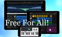 Invite the application of iMovie, Numbers, Keynotes, Pages, GarageBand free for macOS, iOS