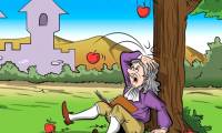 Isaac Newton discovered that the gravitational force of a falling apple was anecdote