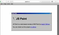 JSPaint, an online tool to help you use Microsoft Paint wherever you are